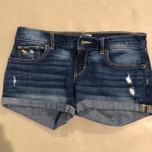 Abercrombie jean shorts